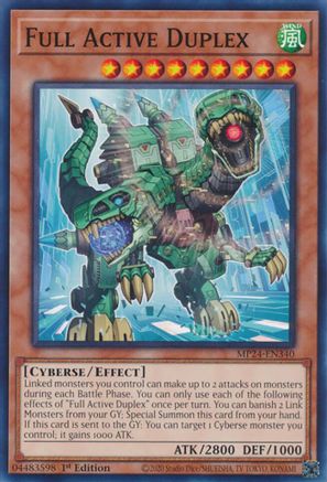 Full Active Duplex (MP24-EN340) - 25th Anniversary Tin: Dueling Mirrors 1st Edition - Premium Yugioh Single from Konami - Just $0.25! Shop now at Game Crave Tournament Store
