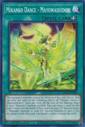 Mikanko Dance - Mayowashidori (MP24-EN348) - 25th Anniversary Tin: Dueling Mirrors 1st Edition - Premium Yugioh Single from Konami - Just $0.25! Shop now at Game Crave Tournament Store