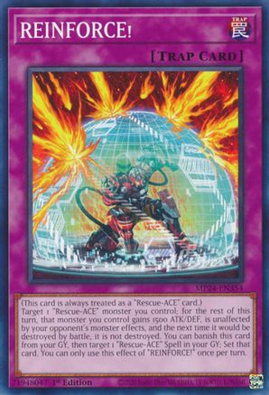 REINFORCE! (MP24-EN354) - 25th Anniversary Tin: Dueling Mirrors 1st Edition - Premium Yugioh Single from Konami - Just $0.25! Shop now at Game Crave Tournament Store
