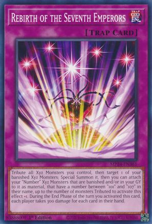 Rebirth of the Seventh Emperors (MP24-EN361) - 25th Anniversary Tin: Dueling Mirrors 1st Edition - Premium Yugioh Single from Konami - Just $0.25! Shop now at Game Crave Tournament Store