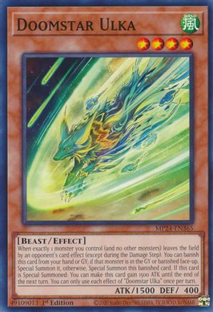 Doomstar Ulka (MP24-EN365) - 25th Anniversary Tin: Dueling Mirrors 1st Edition - Premium Yugioh Single from Konami - Just $0.25! Shop now at Game Crave Tournament Store