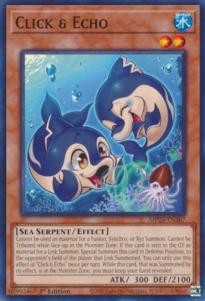 Click & Echo (MP24-EN367) - 25th Anniversary Tin: Dueling Mirrors 1st Edition - Premium Yugioh Single from Konami - Just $0.25! Shop now at Game Crave Tournament Store