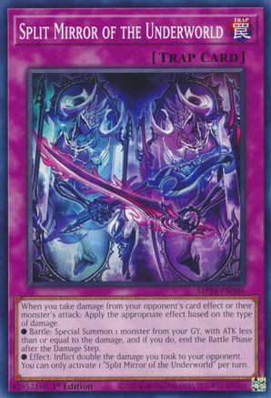 Split Mirror of the Underworld (MP24-EN386) - 25th Anniversary Tin: Dueling Mirrors 1st Edition - Premium Yugioh Single from Konami - Just $0.25! Shop now at Game Crave Tournament Store
