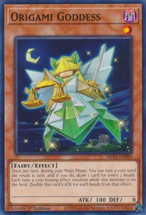Origami Goddess (MP24-EN390) - 25th Anniversary Tin: Dueling Mirrors 1st Edition - Premium Yugioh Single from Konami - Just $0.25! Shop now at Game Crave Tournament Store