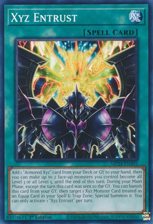 Xyz Entrust (MP24-EN393) - 25th Anniversary Tin: Dueling Mirrors 1st Edition - Premium Yugioh Single from Konami - Just $0.25! Shop now at Game Crave Tournament Store