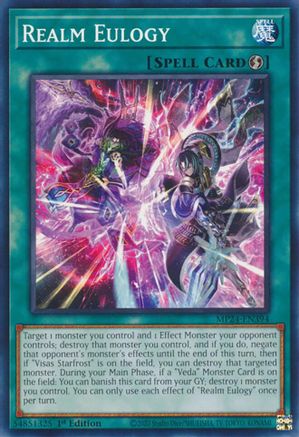 Realm Eulogy (MP24-EN394) - 25th Anniversary Tin: Dueling Mirrors 1st Edition - Premium Yugioh Single from Konami - Just $0.25! Shop now at Game Crave Tournament Store