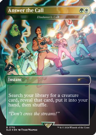 Answer the Call - Eladamri's Call (Rainbow Foil) (SLD-1770) - Secret Lair Drop Series Foil - Premium MTG Single from Wizards of the Coast - Just $3.92! Shop now at Game Crave Tournament Store
