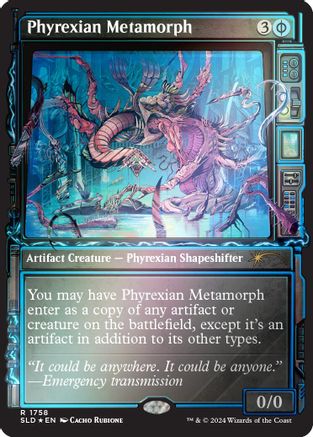 Phyrexian Metamorph (Rainbow Foil) (SLD-1758) - Secret Lair Drop Series Foil - Premium MTG Single from Wizards of the Coast - Just $2.84! Shop now at Game Crave Tournament Store
