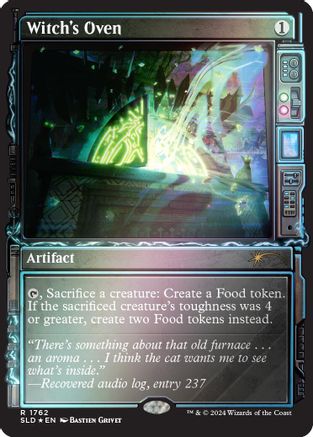 Witch's Oven (Rainbow Foil) (SLD-1762) - Secret Lair Drop Series Foil - Premium MTG Single from Wizards of the Coast - Just $0.91! Shop now at Game Crave Tournament Store