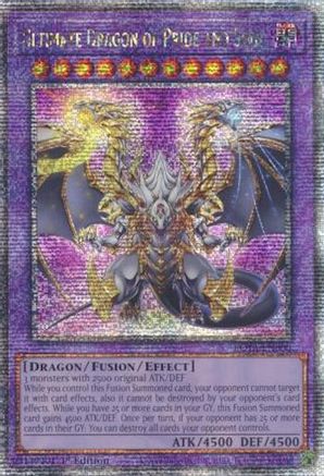Ultimate Dragon of Pride and Soul (ROTA-EN000) - Rage of the Abyss 1st Edition - Premium Yugioh Single from Konami - Just $69.37! Shop now at Game Crave Tournament Store