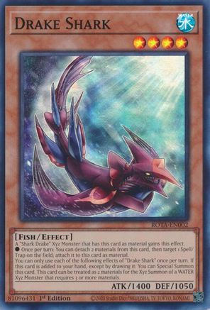 Drake Shark (ROTA-EN002) - Rage of the Abyss 1st Edition - Premium Yugioh Single from Konami - Just $0.25! Shop now at Game Crave Tournament Store