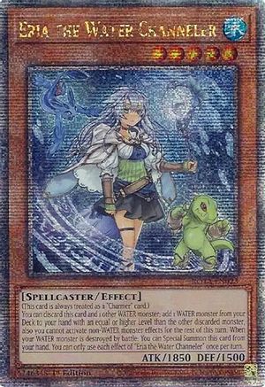 Eria the Water Channeler (Quarter Century Secret Rare) (ROTA-EN023) - Rage of the Abyss 1st Edition - Premium Yugioh Single from Konami - Just $11.80! Shop now at Game Crave Tournament Store