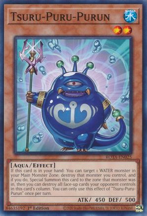 Tsuru-Puru-Purun (ROTA-EN025) - Rage of the Abyss 1st Edition - Premium Yugioh Single from Konami - Just $0.25! Shop now at Game Crave Tournament Store