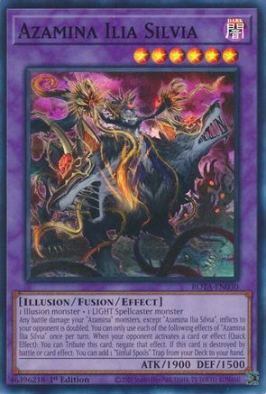 Azamina Ilia Silvia (ROTA-EN030) - Rage of the Abyss 1st Edition - Premium Yugioh Single from Konami - Just $0.42! Shop now at Game Crave Tournament Store