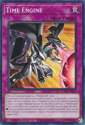 Time Engine (ROTA-EN072) - Rage of the Abyss 1st Edition - Premium Yugioh Single from Konami - Just $0.25! Shop now at Game Crave Tournament Store