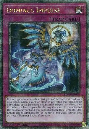 Dominus Impulse (Quarter Century Secret Rare) (ROTA-EN079) - Rage of the Abyss 1st Edition - Premium Yugioh Single from Konami - Just $203.10! Shop now at Game Crave Tournament Store
