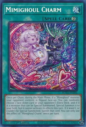 Mimighoul Charm (ROTA-EN096) - Rage of the Abyss 1st Edition - Premium Yugioh Single from Konami - Just $1.08! Shop now at Game Crave Tournament Store