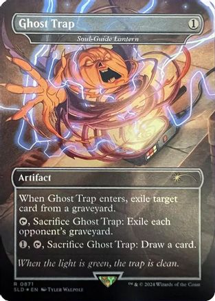 Ghost Trap - Soul-Guide Lantern (SLD-871) - Secret Lair Drop Series - Premium MTG Single from Wizards of the Coast - Just $0.85! Shop now at Game Crave Tournament Store