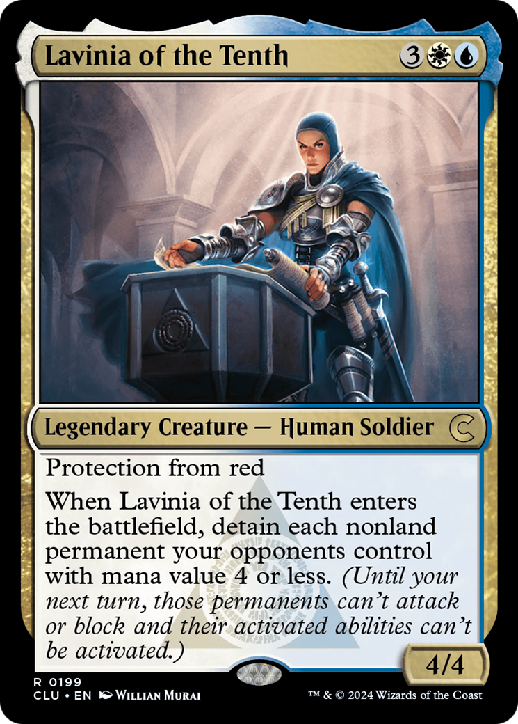 Lavinia of the Tenth (CLU-199) - Ravnica: Clue Edition - Premium MTG Single from Wizards of the Coast - Just $0.25! Shop now at Game Crave Tournament Store