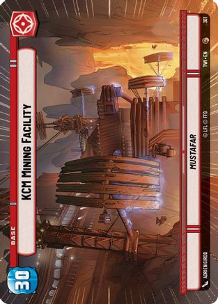 KCM Mining Facility (Hyperspace) (301) - Twilight of the Republic - Premium Star Wars: Unlimited Single from Twilight of the Republic - Just $0.10! Shop now at Game Crave Tournament Store