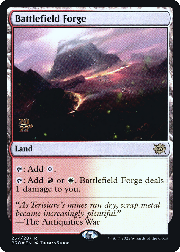 Battlefield Forge (PBRO-257S) - The Brothers' War Promos Foil