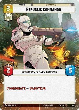 Republic Commando (Hyperspace) (504) - Twilight of the Republic - Premium Star Wars: Unlimited Single from Twilight of the Republic - Just $0.08! Shop now at Game Crave Tournament Store