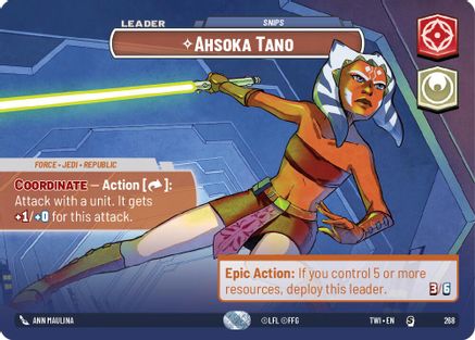 Ahsoka Tano - Snips (Showcase) (268) - Twilight of the Republic Foil - Premium Star Wars: Unlimited Single from Twilight of the Republic - Just $31.96! Shop now at Game Crave Tournament Store