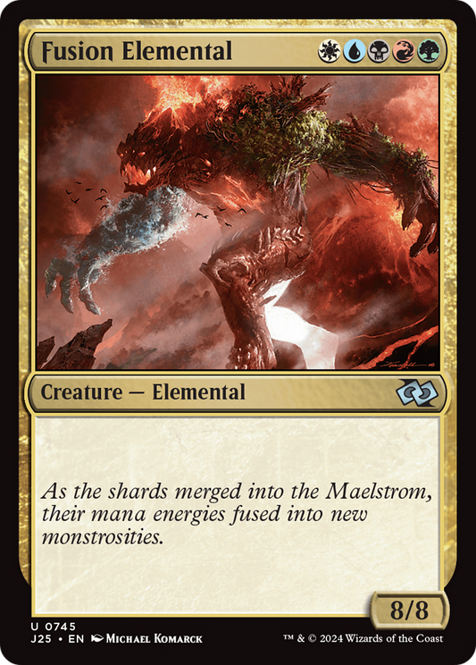 Fusion Elemental (J25-745) - Foundations Jumpstart - Premium MTG Single from Wizards of the Coast - Just $0.25! Shop now at Game Crave Tournament Store