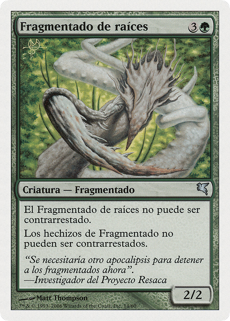 Root Sliver (PSAL-D14) - Salvat 2005 - Premium MTG Single from Wizards of the Coast - Just $0! Shop now at Game Crave Tournament Store