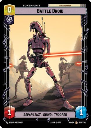 Battle Droid // Clone Trooper (T01 // T02) - Twilight of the Republic - Premium Star Wars: Unlimited Single from Twilight of the Republic - Just $0.47! Shop now at Game Crave Tournament Store