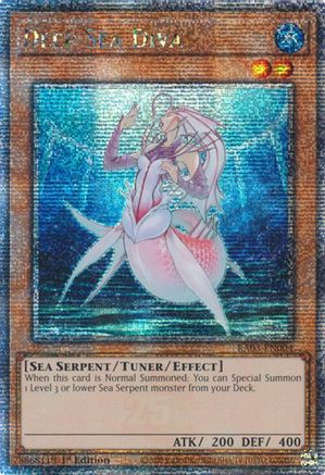 Deep Sea Diva (Quarter Century Secret Rare) (RA03-EN004) - Quarter Century Bonanza 1st Edition - Premium Yugioh Single from Konami - Just $5.65! Shop now at Game Crave Tournament Store