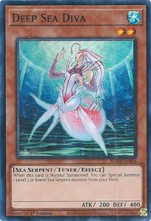 Deep Sea Diva (RA03-EN004) - Quarter Century Bonanza 1st Edition - Premium Yugioh Single from Konami - Just $0.25! Shop now at Game Crave Tournament Store