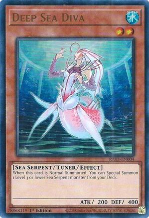 Deep Sea Diva (UR) (RA03-EN004) - Quarter Century Bonanza 1st Edition - Premium Yugioh Single from Konami - Just $0.25! Shop now at Game Crave Tournament Store