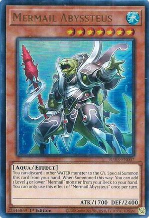 Mermail Abyssteus (UR) (RA03-EN007) - Quarter Century Bonanza 1st Edition - Premium Yugioh Single from Konami - Just $0.25! Shop now at Game Crave Tournament Store