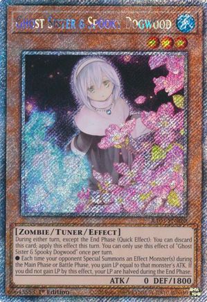 Ghost Sister & Spooky Dogwood (Alternate Art) (Platinum Secret Rare) (RA03-EN020) - Quarter Century Bonanza 1st Edition - Premium Yugioh Single from Konami - Just $2.14! Shop now at Game Crave Tournament Store