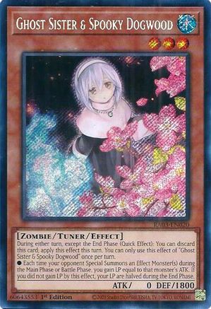 Ghost Sister & Spooky Dogwood (Alternate Art) (Secret Rare) (RA03-EN020) - Quarter Century Bonanza 1st Edition - Premium Yugioh Single from Konami - Just $0.66! Shop now at Game Crave Tournament Store