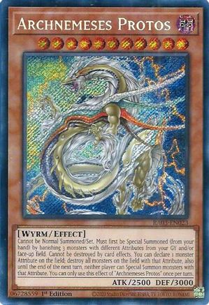 Archnemeses Protos (Secret Rare) (RA03-EN023) - Quarter Century Bonanza 1st Edition - Premium Yugioh Single from Konami - Just $0.46! Shop now at Game Crave Tournament Store