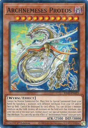 Archnemeses Protos (RA03-EN023) - Quarter Century Bonanza 1st Edition - Premium Yugioh Single from Konami - Just $0.25! Shop now at Game Crave Tournament Store