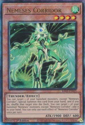 Nemeses Corridor (PUR) (RA03-EN025) - Quarter Century Bonanza 1st Edition - Premium Yugioh Single from Konami - Just $0.27! Shop now at Game Crave Tournament Store