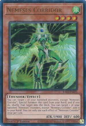 Nemeses Corridor (UR) (RA03-EN025) - Quarter Century Bonanza 1st Edition - Premium Yugioh Single from Konami - Just $0.25! Shop now at Game Crave Tournament Store