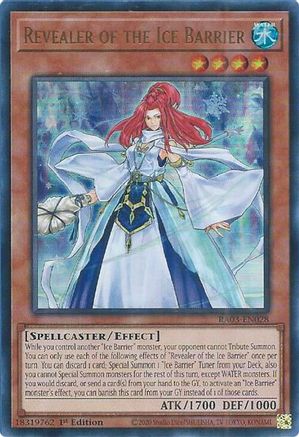 Revealer of the Ice Barrier (UR) (RA03-EN028) - Quarter Century Bonanza 1st Edition - Premium Yugioh Single from Konami - Just $0.25! Shop now at Game Crave Tournament Store