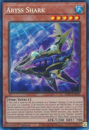 Abyss Shark (PCR) (RA03-EN030) - Quarter Century Bonanza 1st Edition - Premium Yugioh Single from Konami - Just $0.20! Shop now at Game Crave Tournament Store