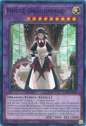 House Dragonmaid (RA03-EN037) - Quarter Century Bonanza 1st Edition - Premium Yugioh Single from Konami - Just $0.25! Shop now at Game Crave Tournament Store