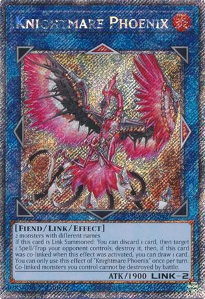Knightmare Phoenix (Platinum Secret Rare) (RA03-EN042) - Quarter Century Bonanza 1st Edition - Premium Yugioh Single from Konami - Just $1.26! Shop now at Game Crave Tournament Store