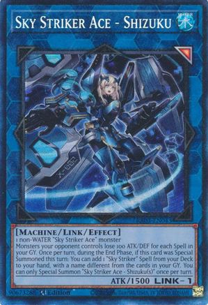 Sky Striker Ace - Shizuku (PCR) (RA03-EN043) - Quarter Century Bonanza 1st Edition - Premium Yugioh Single from Konami - Just $0.33! Shop now at Game Crave Tournament Store