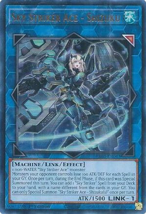 Sky Striker Ace - Shizuku (UR) (RA03-EN043) - Quarter Century Bonanza 1st Edition - Premium Yugioh Single from Konami - Just $0.25! Shop now at Game Crave Tournament Store