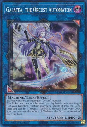 Galatea, the Orcust Automaton (PCR) (RA03-EN044) - Quarter Century Bonanza 1st Edition - Premium Yugioh Single from Konami - Just $0.78! Shop now at Game Crave Tournament Store