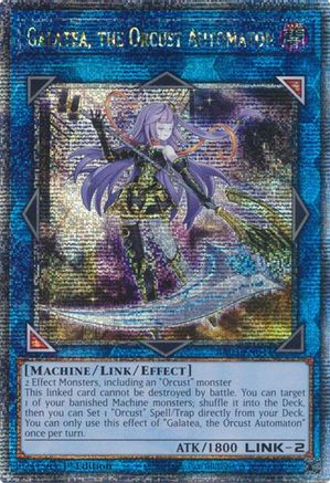 Galatea, the Orcust Automaton (Quarter Century Secret Rare) (RA03-EN044) - Quarter Century Bonanza 1st Edition - Premium Yugioh Single from Konami - Just $10.87! Shop now at Game Crave Tournament Store