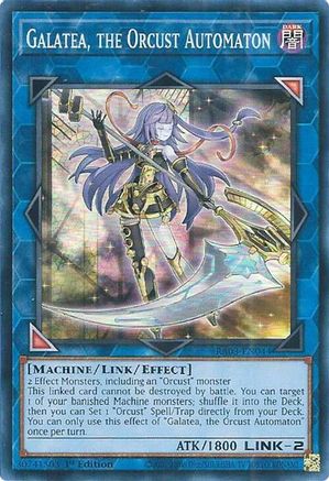 Galatea, the Orcust Automaton (RA03-EN044) - Quarter Century Bonanza 1st Edition - Premium Yugioh Single from Konami - Just $0.25! Shop now at Game Crave Tournament Store