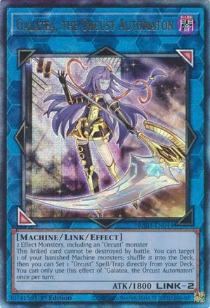 Galatea, the Orcust Automaton (PUR) (RA03-EN044) - Quarter Century Bonanza 1st Edition - Premium Yugioh Single from Konami - Just $0.54! Shop now at Game Crave Tournament Store